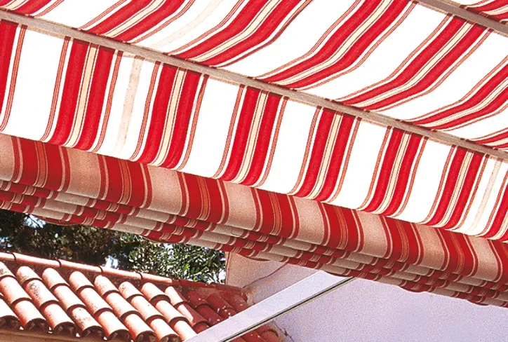 Toldo palillería para jardines